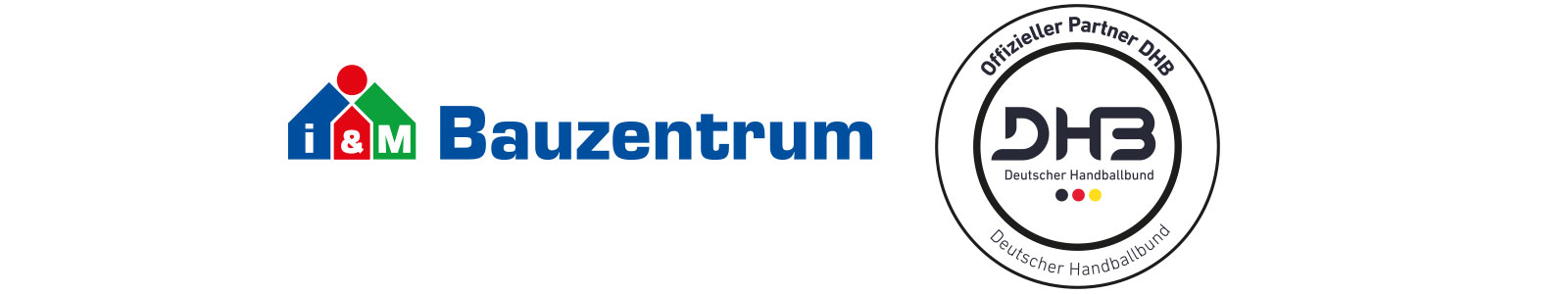 i&M Bauzentrum Logo und DHB Logo